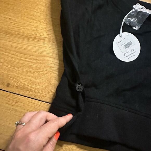 NWT Petal + Pup Whitley top size 8 black - Picture 7 of 9